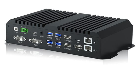 Borde de caja de las multimedias de Rockchip RK3588 HD que computa Ethernet dual del doble HD de AIot 8K