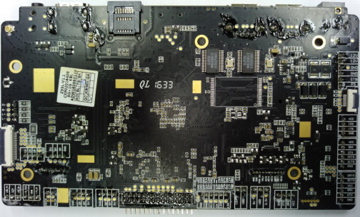 La exhibición integrada industrial del LCD de la placa madre RK3188 desarrolla al tablero