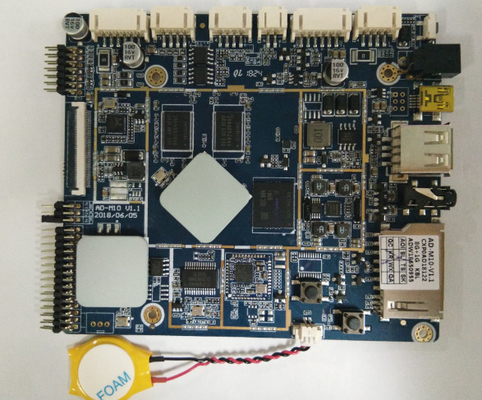 MIPI LVDS todo en una placa madre RK3128 quad-core Android para el conductor que descifra