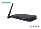 Ethernet negra Android Linux de la informática LVDS HD de la caja 4K 60FPS de Media Player del metal