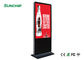 Piso de la talla 65 estupenda” que coloca la exhibición de la publicidad del LCD interactiva para el supermercado/la alameda