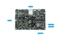 Placa madre industrial del interfaz de la pantalla de la informática del tablero LVDS del desarrollo del BRAZO de GPU