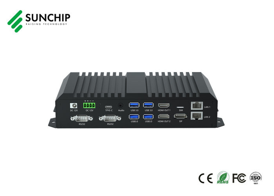 Rockchip RK3588 HD Multimedia Box Octa-Core 8K Double HD Dual Ethernet Edge Computing Utilizaciones del terminal de inteligencia artificial