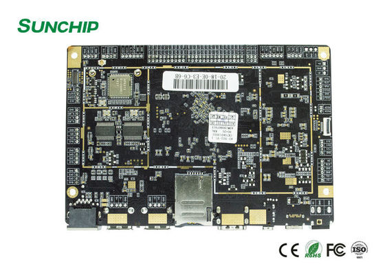 RK3288 integró LAN 4G BT de Mainboard PCBA WIFI de la placa madre opcional para el indicador digital