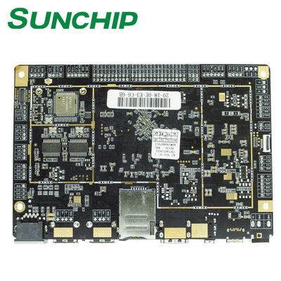 La informática LVDS 4K integró a OEM quad-core 7X24 Mainboard desatendido de Rockchip Rk3288 del cuadro de sistema