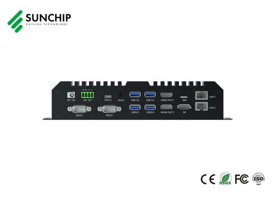 Rockchip RK3588 HD Multimedia Box Octa-Core 8K Double HD Dual Ethernet Edge Computing Utilizaciones del terminal de inteligencia artificial